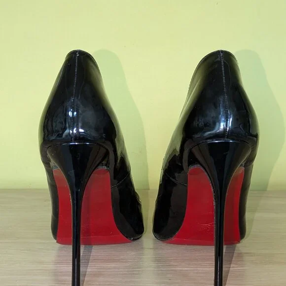 Christian Louboutin Pigalle 120mm black patent leather size 43 (10) - Picture 5 of 6